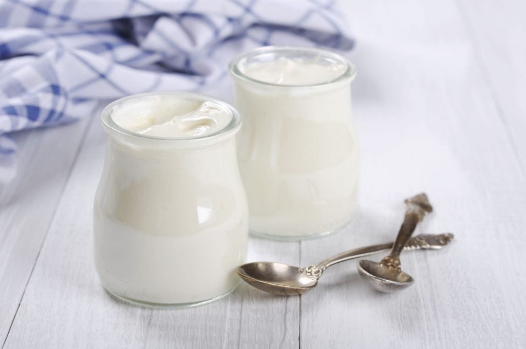 Zelfgemaakte yoghurt