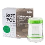 Natuurlijke zure deeg starter voor brood