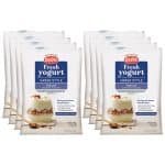 Romig Griekse yoghurt in witte verpakkingen