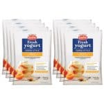 Verse yoghurt met Griekse stijl met perziken