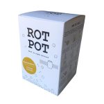 Knutselpakket voor zelf rotpot maken met mosterdmix en scherpe kruiden.