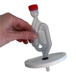 Miniatuur laboratorium glaswerk