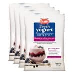 Blueberry en zwarte bes smaak yogurt basis