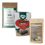 Kleurige set met kefirkorrels