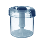 Slofje met gesneden champignons en paddestoelensnijder