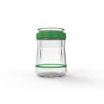 Kortstondige yoghurtbakje met groene sluitrand