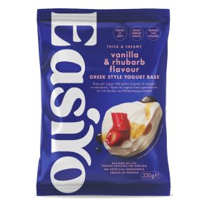 EasiYo Yoghurt Griekse Stijl Vanille & Rabarber