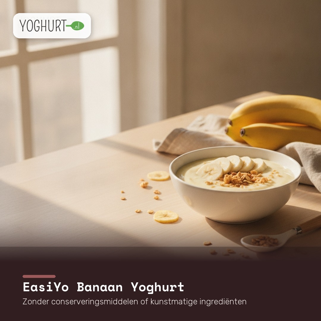 EasiYo Banaan Yoghurt – Sfeerbeeld · tegel C