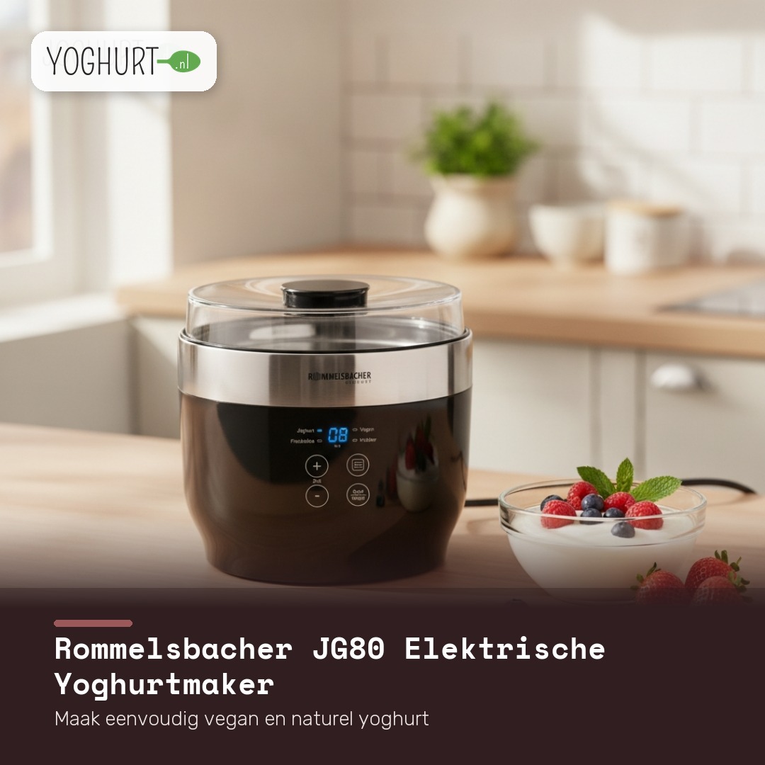 Rommelsbacher JG80 Elektrische Yoghurtmaker – Sfeerbeeld · tegel C