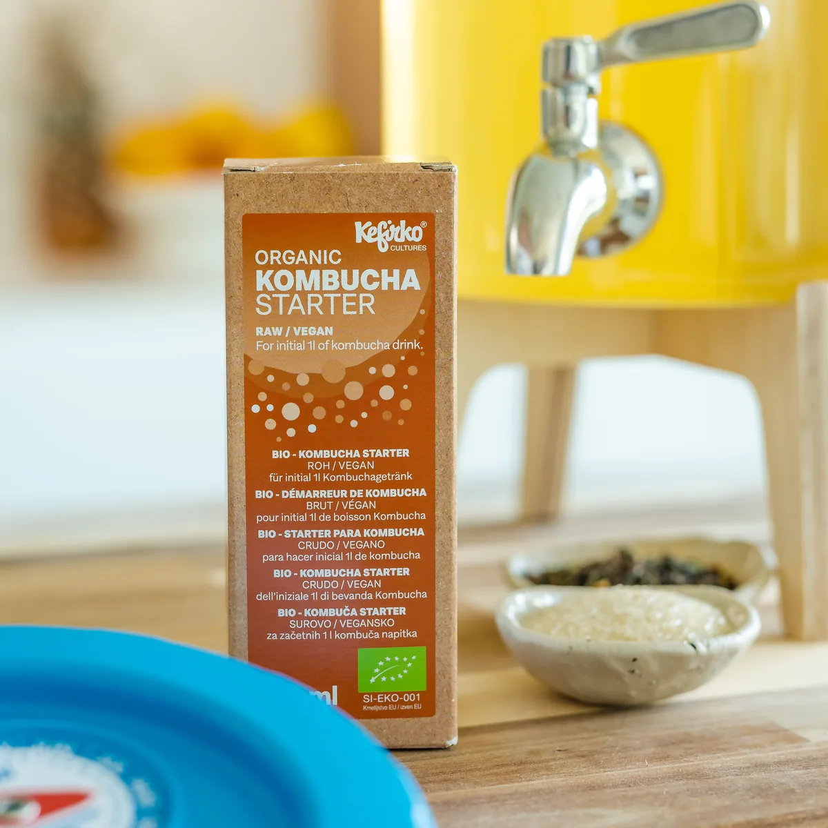 KefirKo biologische kombucha starter met thee en suiker